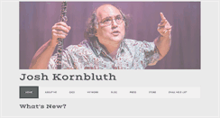 Desktop Screenshot of joshkornbluth.com