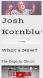 Mobile Screenshot of joshkornbluth.com